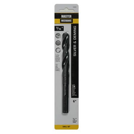 Swivel 0.56 x 6 in. Master Mechanic High Speed Oxide Drill Bit - Black SW3836988